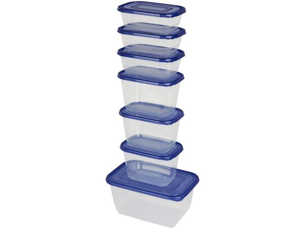 Food storage container set, 7 pieces