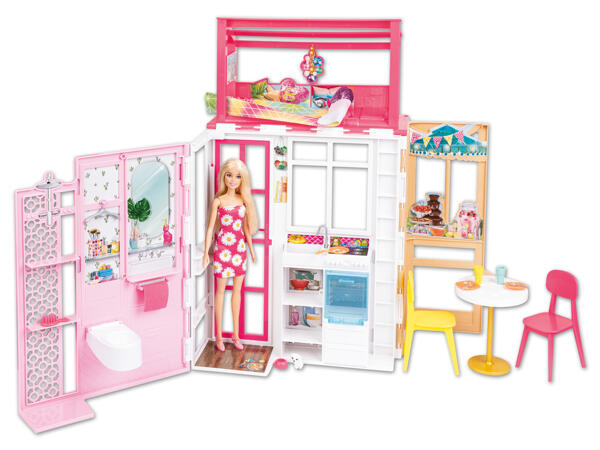Barbie™ Ferienhaus, 19-teilig