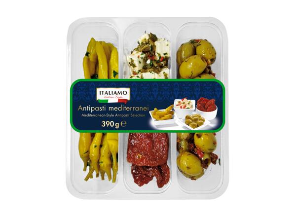 Mixed Mediterranean Antipasti Platter