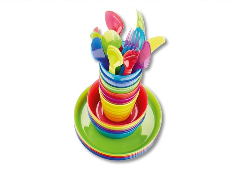 Vaisselle en plastique
