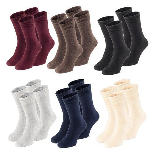 UP 2 FASHION Damen-/Herren Winter Wellness Socken 2er Pack