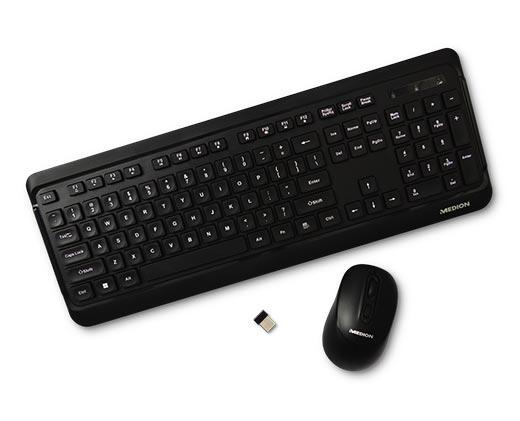 Medion
Wireless Keyboard and Mouse Set