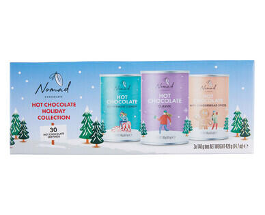 Nomad Hot Chocolate Gift Box 3 x 140g