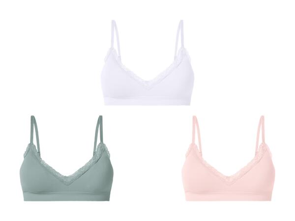 Brassière côtelée