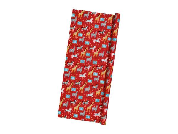 Crelando 5m Wrapping Paper - Animals