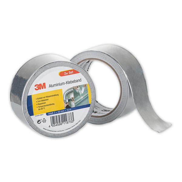 Aluminium Klebeband 2er-Set