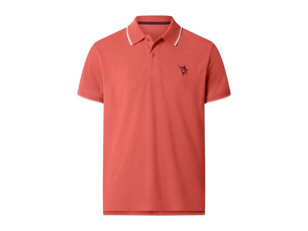Men's Orange Polo Shirt