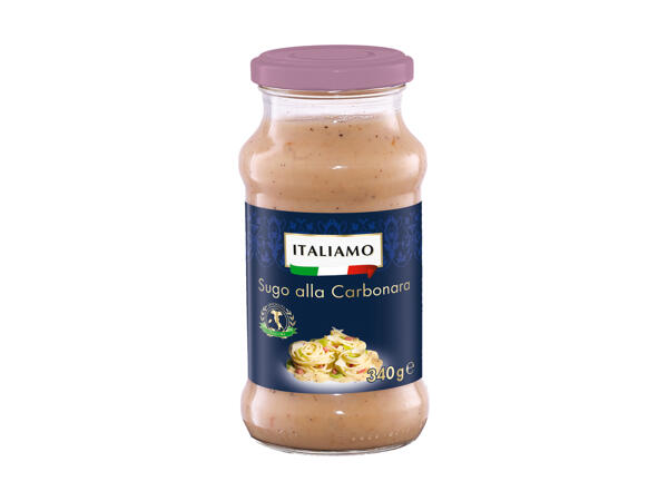 Four Cheeses Sauce or Carbonara Sauce