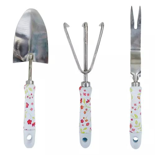 Decorative Garden Hand Tools - Blue Floral
