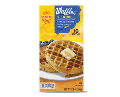 Breakfast Best Blueberry Waffles