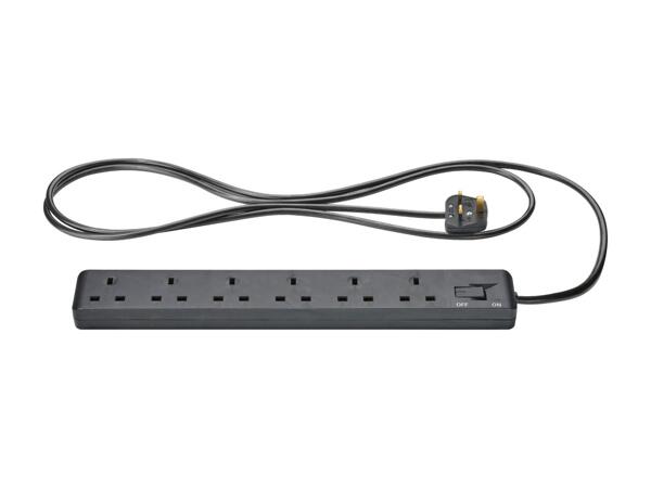 6 Socket Extension Lead