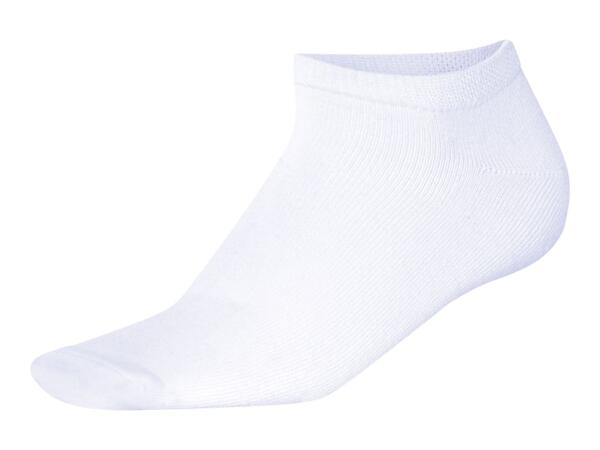Esmara Ladies' White Trainer Socks - 5 Pairs