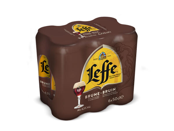 Bière d'abbaye en canette*