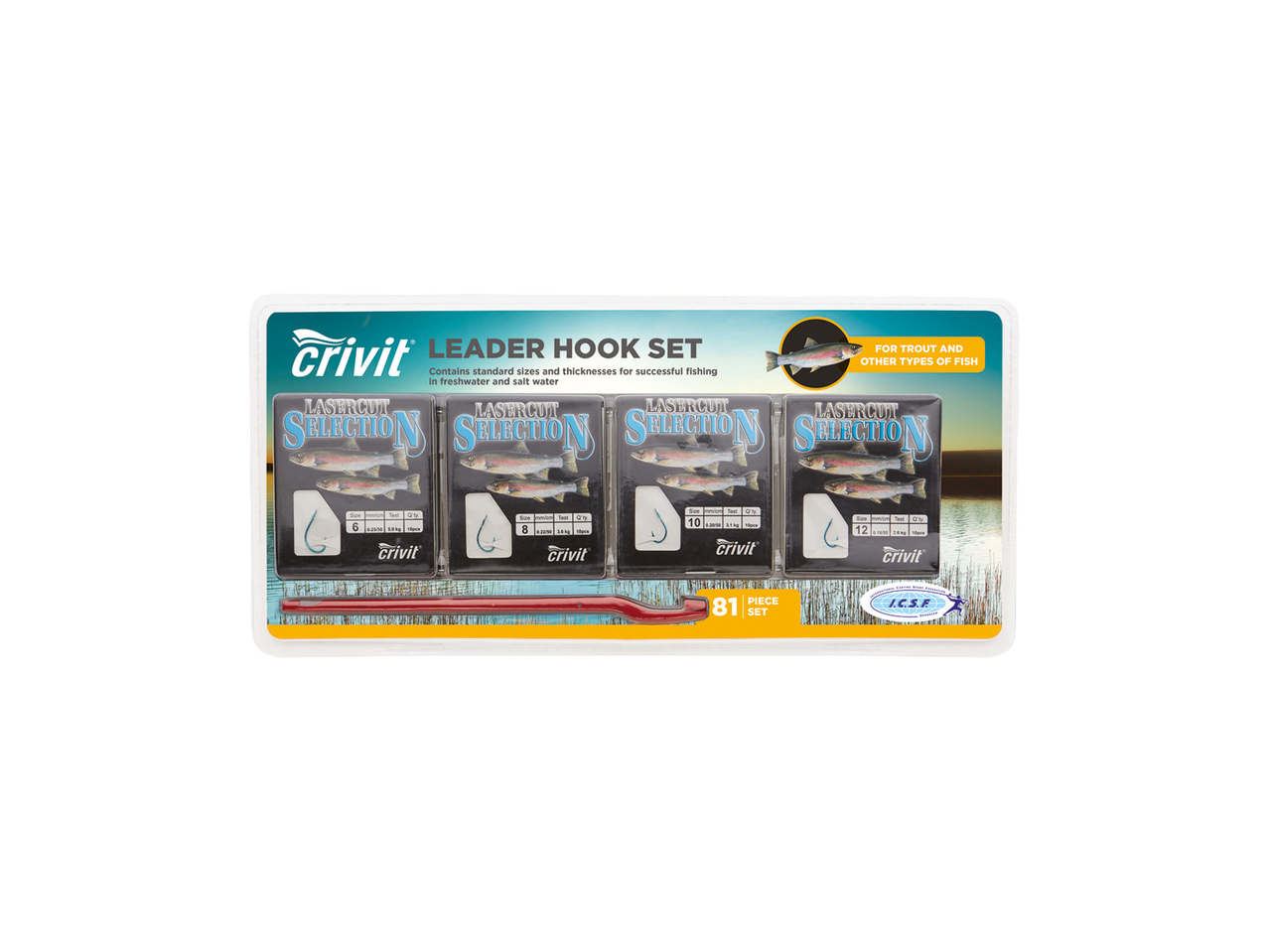 CRIVIT(R) Fisketilbehør