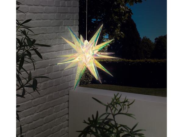 Dekorativní 3D LED hvězda