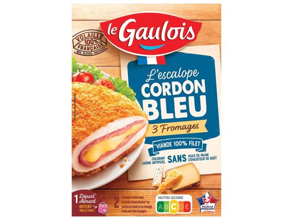 Le Gaulois cordon bleu 3 fromages