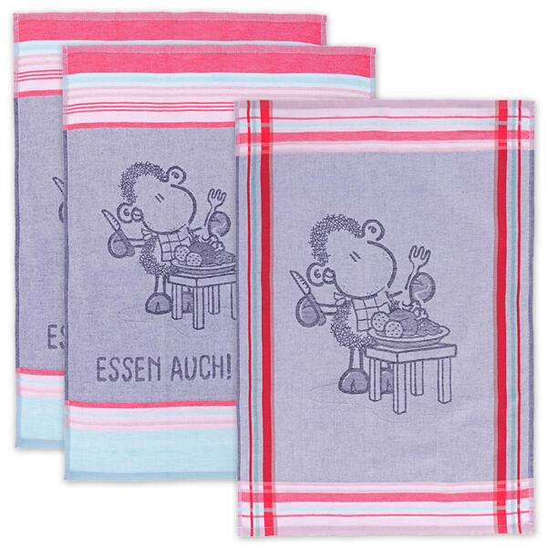 Geschirrtücher 2er-Set + 1 Geschirrtuch gratis