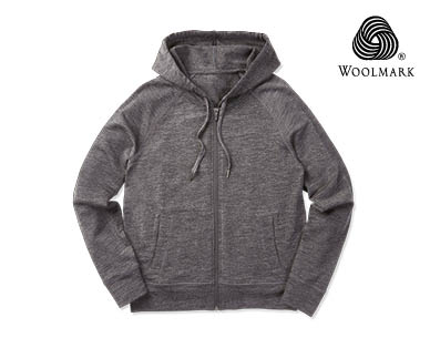 Ladies Merino Wool Sweat Hoodie