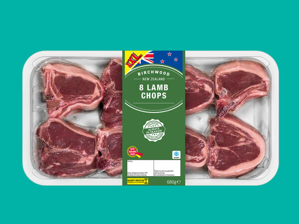 Birchwood 8 Lamb Chop - Lidl - Great Britain - Specials archive