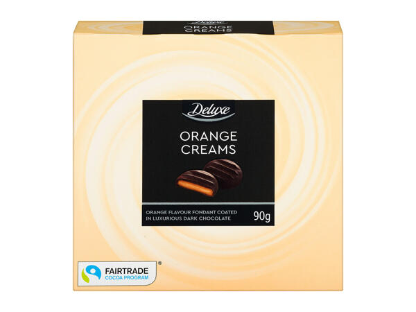 Deluxe Dark Chocolate Fondant Cremes assorted