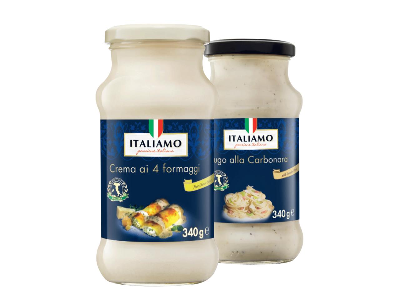 ITALIAMO Four Cheese/ Carbonara Sauce