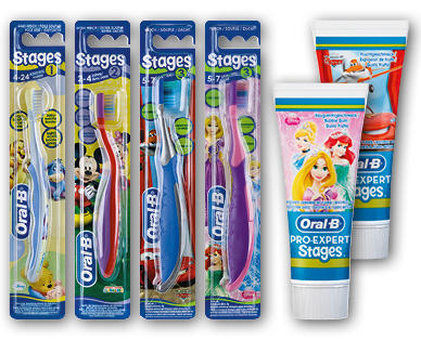ORAL-B(R) Zahnbürste/Zahnpasta