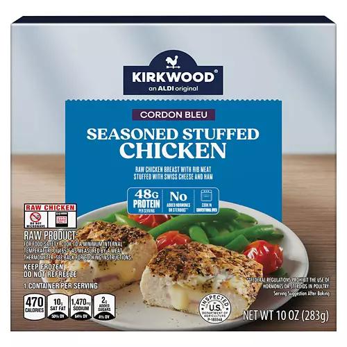 Cordon Bleu Stuffed with Swiss Cheese & Ham Chicken Entrée, 10 oz