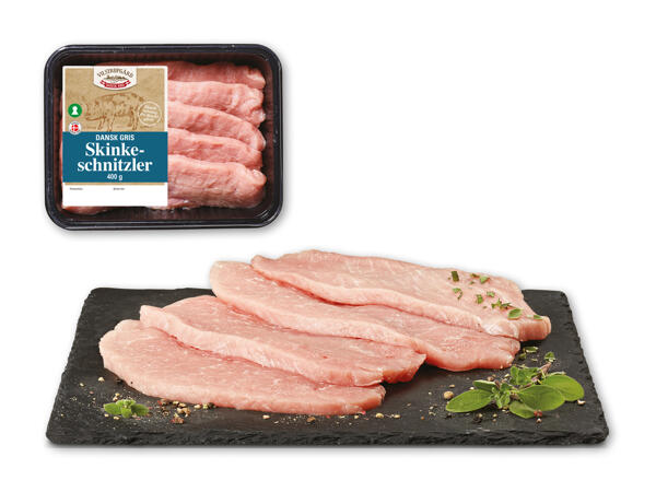 Danske skinkeschnitzler