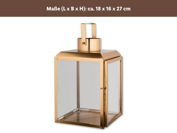 Laterne/Deko-Tablett