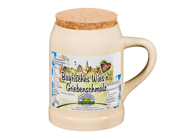 Thalheimer Bayrisches Griebenschmalz
