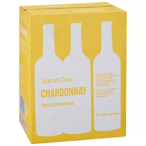 Chardonnay Cleanskins 6 Pack 750mL