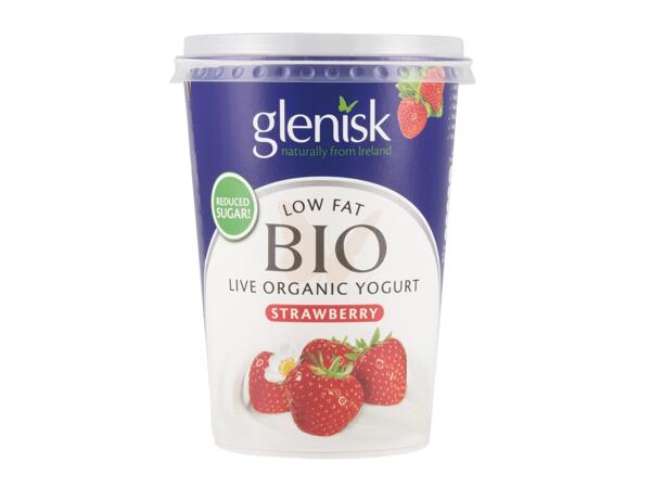 Glenisk Bio Low Fat Strawberry Yogurt