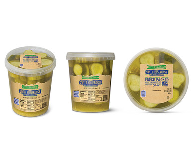 Little Salad Bar Deli Style Fresh Pickles - Aldi - US - Specials archive