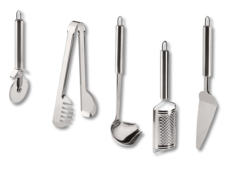 Ustensiles de cuisine en acier inox