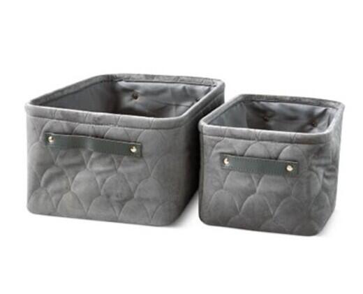 Huntington Home 
 2-Pack Velvet Baskets