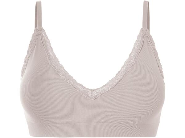 Ladies' ribbed bralette