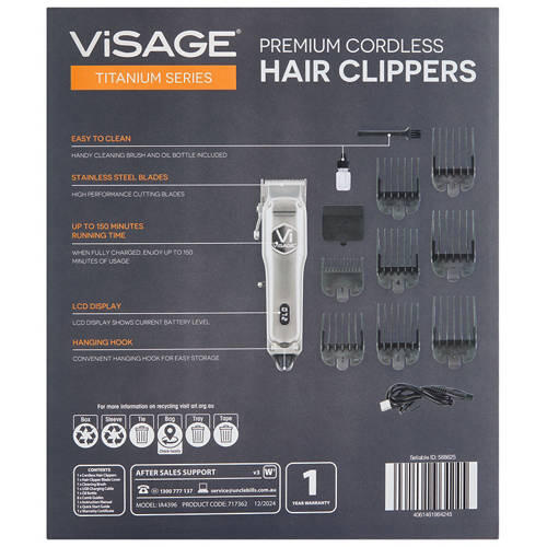 Premium Cordless Hair Clippers