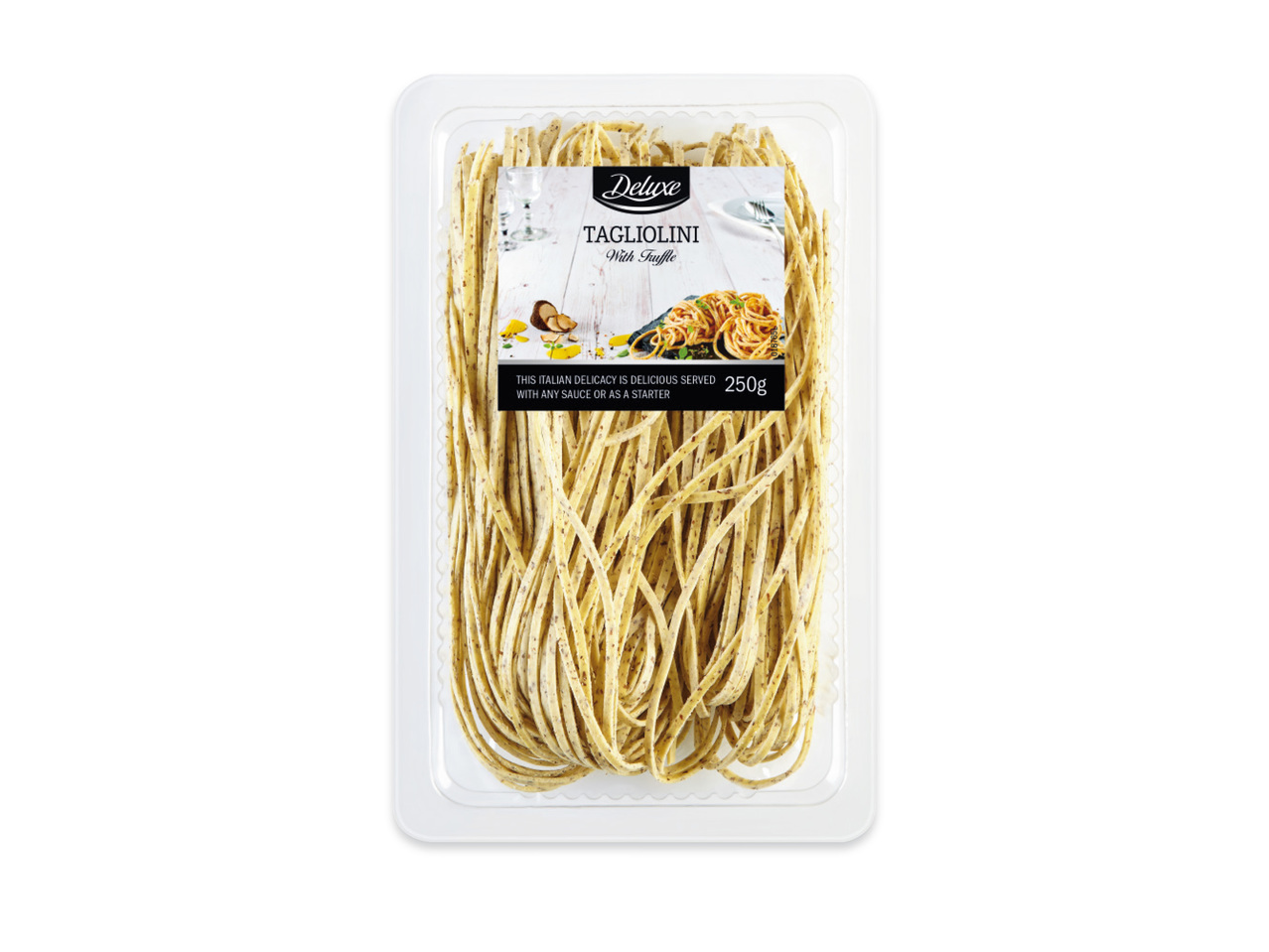 Färsk tagliolini med tryffel