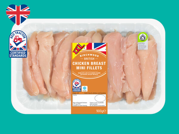 Birchwood British Chicken Breast Mini Fillets