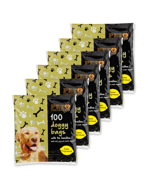 Doggy Waste Bags Jumbo 600-Pack