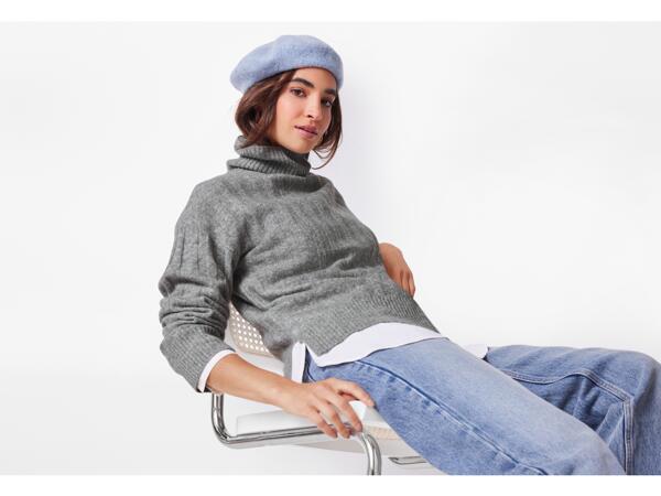 Ladies' Knitted Turtleneck Jumper