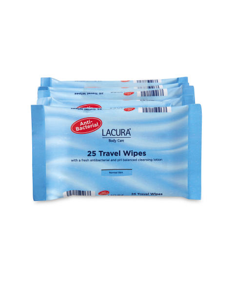Antibacterial Travel Wipes