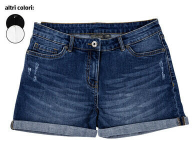 PANTALONCINI DI JEANS DA DONNA