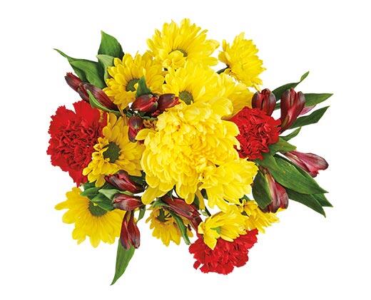 Deluxe Fresh Flower Bouquet Assorted Colors