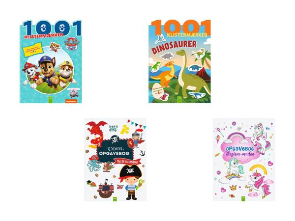 Arktivitetsbog med stickers