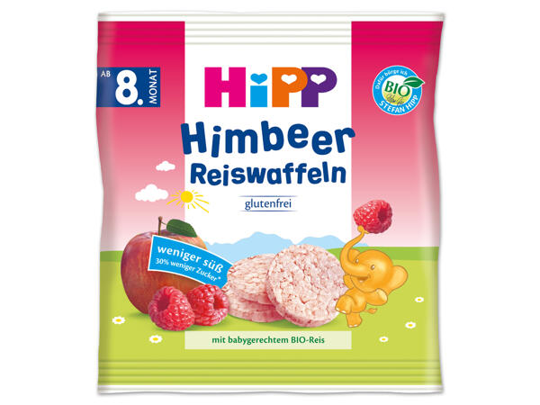 Hipp Bio Himbeer-Reiswaffeln