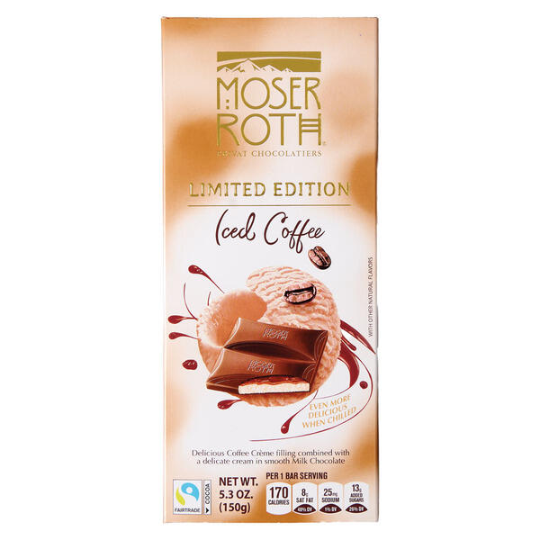 Moser Roth Chocolate with Iced Coffee Filling