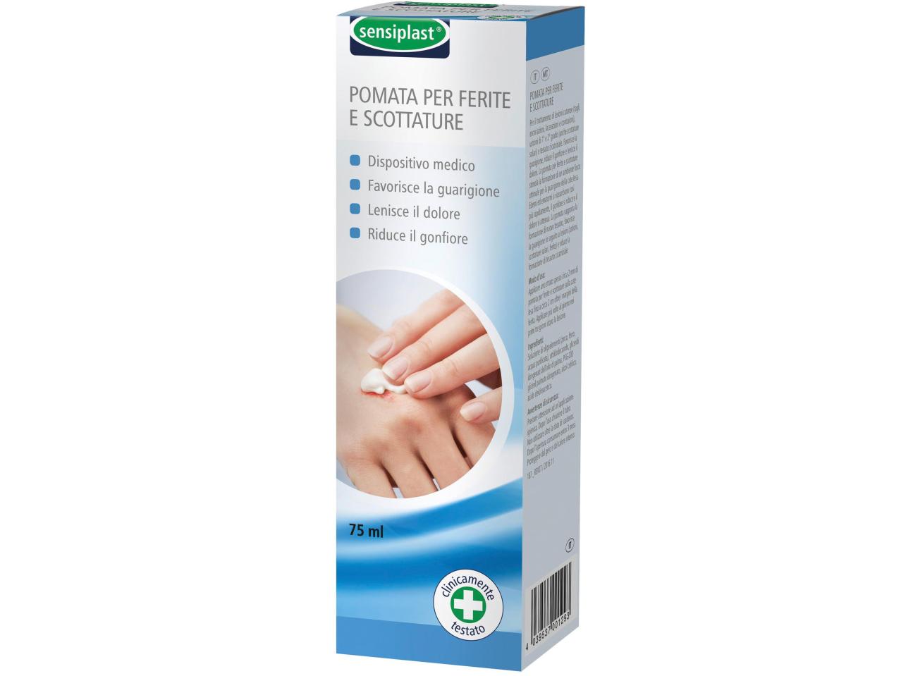 Cream for Cuts and Burns, Spray-On Plaster or Haemostatic Spray for Cuts