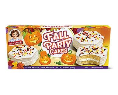 Little Debbie 
 Fall Party Cakes
