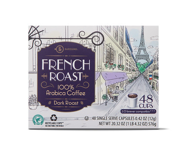 Barissimo French Roast Coffee Cups